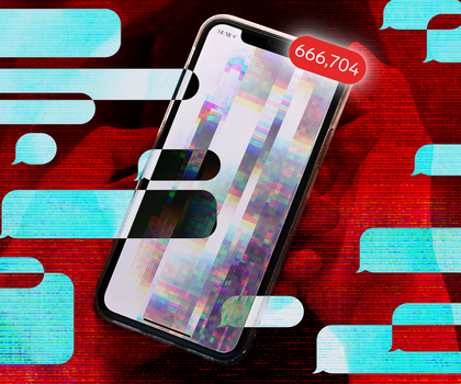 TEXT MESSAGE SPAMMING ACCOUNT