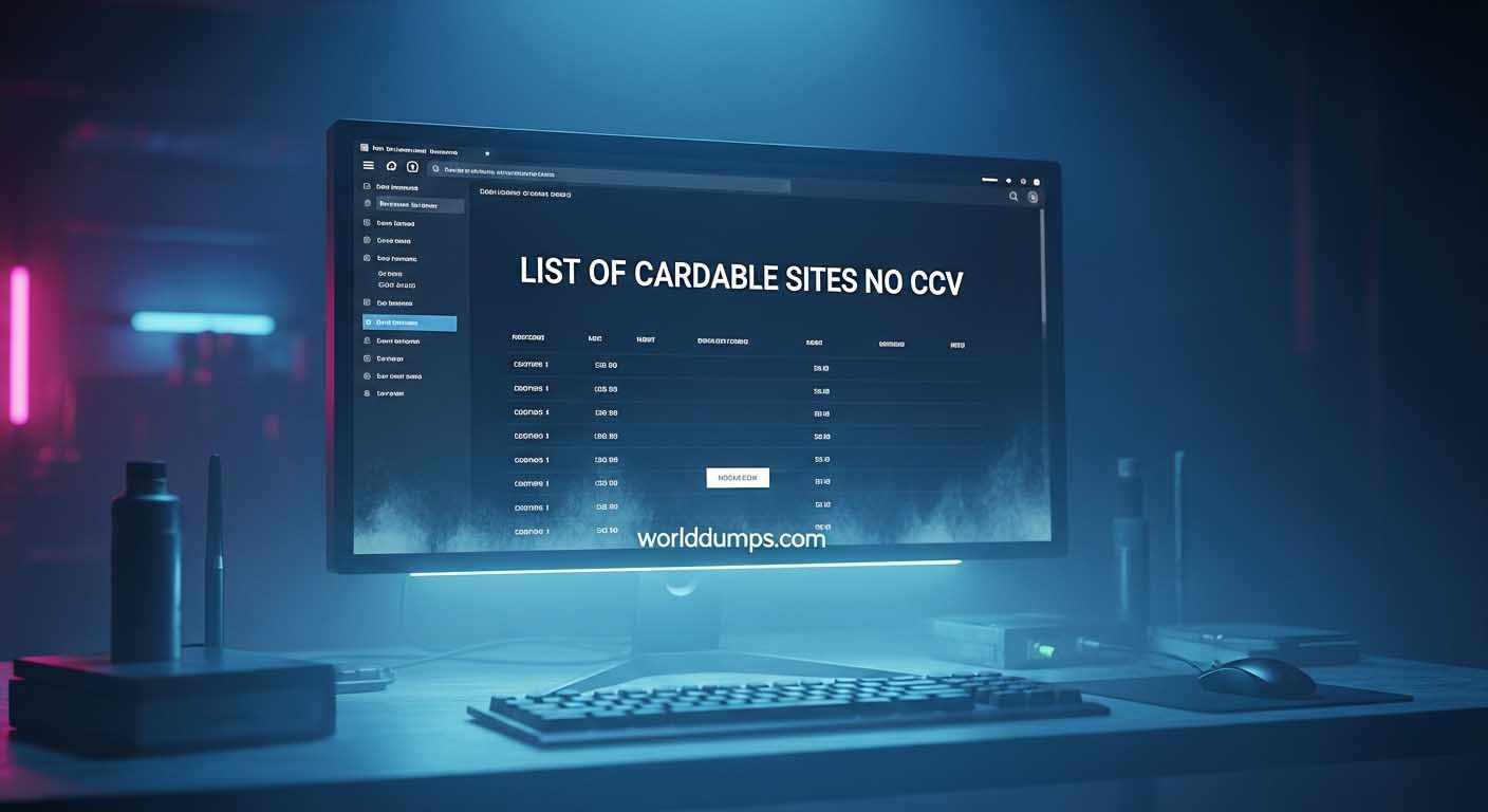 List of Cardable Sites No CCV