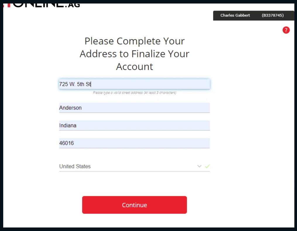 BETTING CARDING METHOD