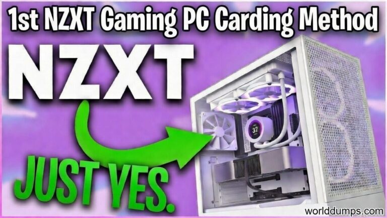 1st NZXT Gaming PC Carding Method